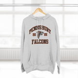 Pennsbury Falcons Athletic Style Three-Panel Fleece Hoodie