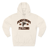 Pennsbury Falcons Athletic Style Three-Panel Fleece Hoodie