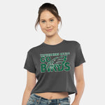 Boehmers Say Go Birds Women's Cropped Tee