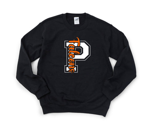 P Monogram Falcons Crew Neck Sweatshirt (Boehm)