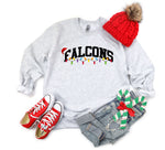 Falcons Christmas Lights Sweatshirt