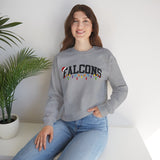 Falcons Christmas Lights Sweatshirt