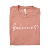 Falcons Script Women's Relaxed Fit Tee