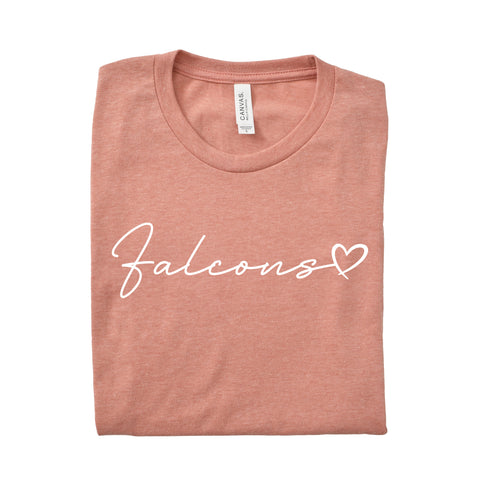 Falcons Script Women's Relaxed Fit Tee